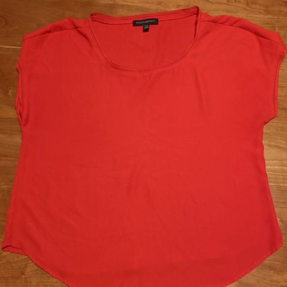Red T-Shirt Blouse - Picture 2 of 2